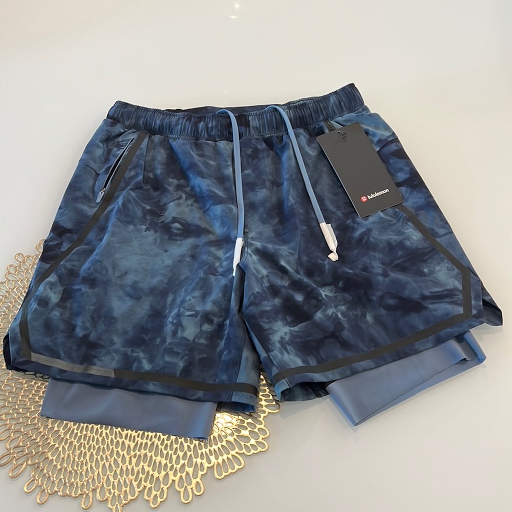 NWT Lululemon Mens Surge Shorts 6”